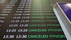 Flights cancelled as travel warnings issued after strikes on Iran