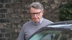 PM warned of ‘reputational risk’ over Mandelson’s Epstein links