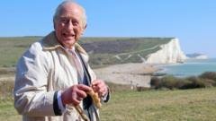 King opens world’s longest coastal path around England