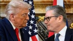 Starmer and Trump speak for first time since president’s Iran criticism