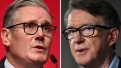 PM won’t face inquiry over claims he misled MPs on Mandelson vetting