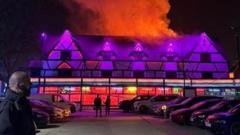 Man arrested for suspected arson after fire at packed LGBT+ club near Milton Keynes