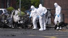 Police release body-worn footage showing ‘reckless’ car bomb attack in Northern Ireland