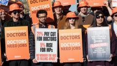 Hospitals coping well with doctors’ strike so far – NHS boss
