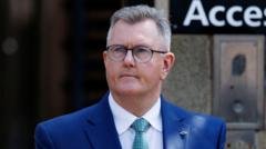 Prosecution opens case against ex-DUP leader Sir Jeffrey Donaldson in sex abuse trial