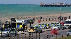 Bodies of three young women pulled from sea off Brighton