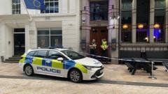 Serious injuries as man falls ‘number of floors’