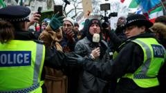 Eleven ‘far-right agitators’ banned from UK ahead of rally, government says