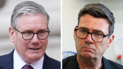 Starmer holds talks with Burnham as he seeks ‘orderly’ transition