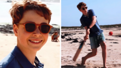 Prince George enjoys coastal fun in new video as he becomes a teenager