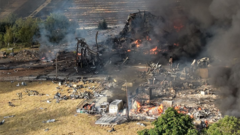 Twenty firefighters taken to hospital after explosion in Essex