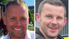 PCs killed in A66 crash were heroes, say families