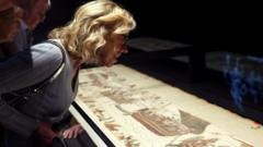 Bayeux Tapestry unveiled to UK public for first time at British Museum