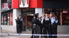 Four hurt and seven arrested in Bromley stabbing
