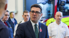 Burnham suggests stocking up on tinned food and bottled water